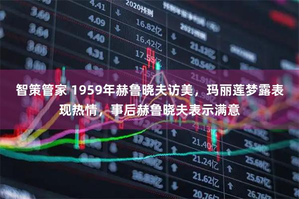 智策管家 1959年赫鲁晓夫访美，玛丽莲梦露表现热情，事后赫鲁晓夫表示满意