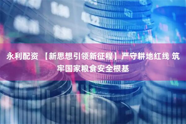 永利配资 【新思想引领新征程】严守耕地红线 筑牢国家粮食安全根基